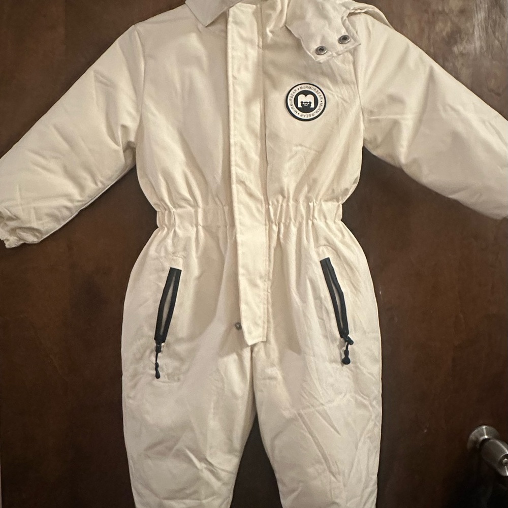 Toddler One Piece Hooded Snowsuit
